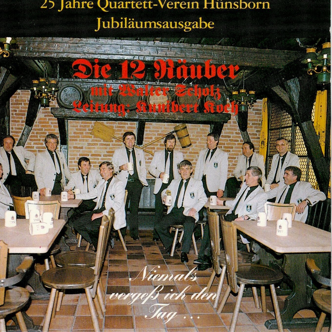 CD Cover Niemals vergeß ich den Tag